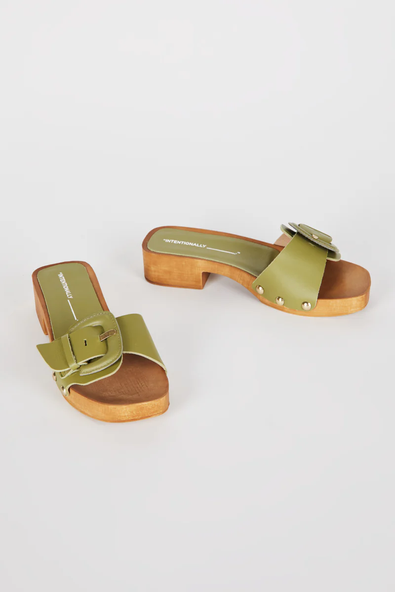 Image of MAR LEATHER CLOG