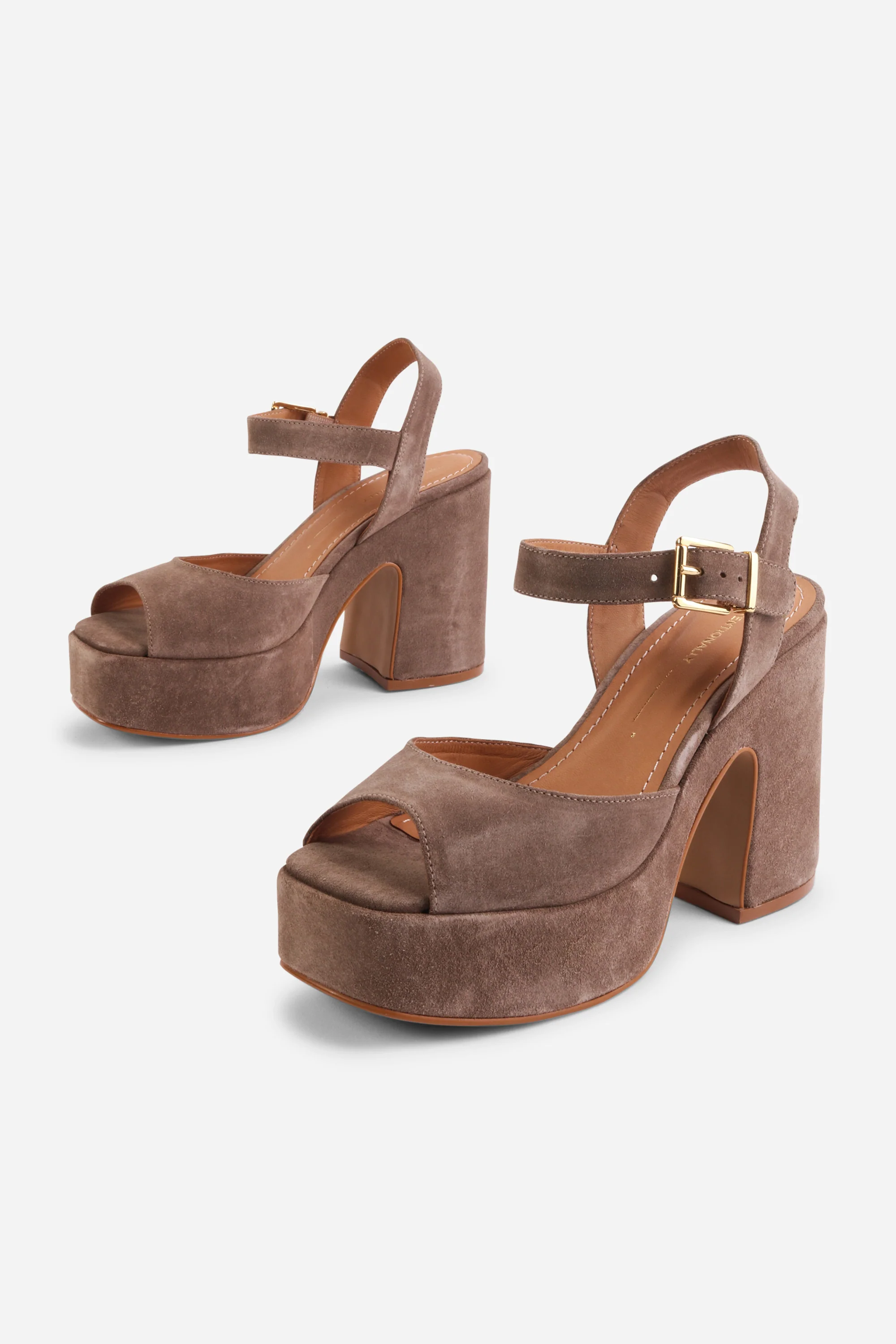 Image of HARMONY SUEDE PLATFORM SANDAL