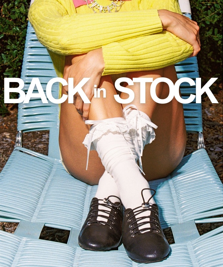 SHOP BACK IN STOCK
