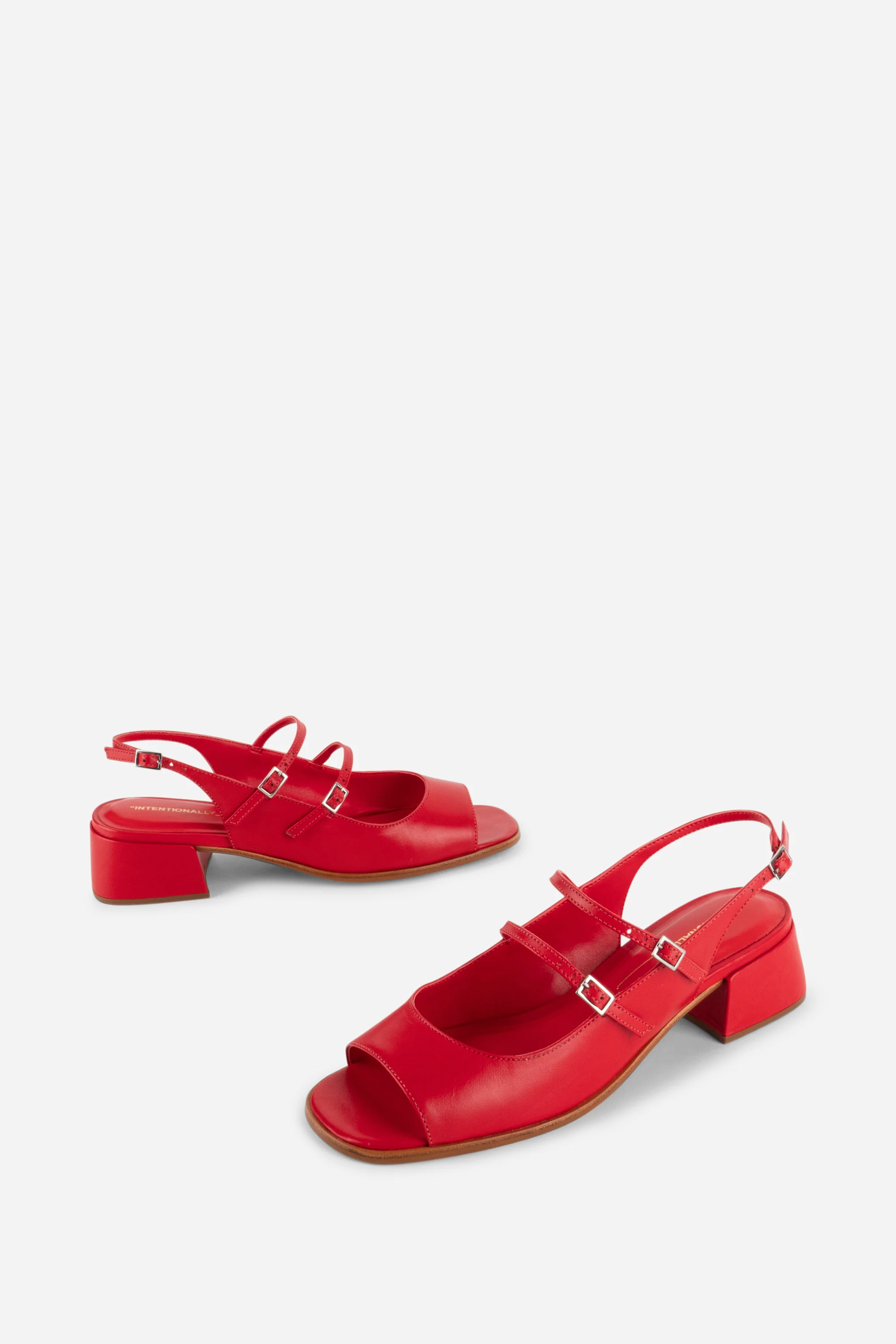 Image of PEACHES SLINGBACK HEEL