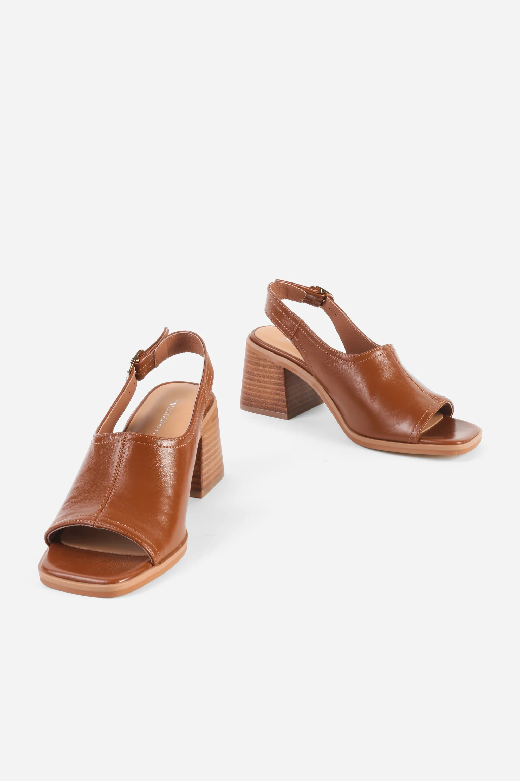Image of TERESA SLINGBACK OPEN TOE BLOCK HEEL