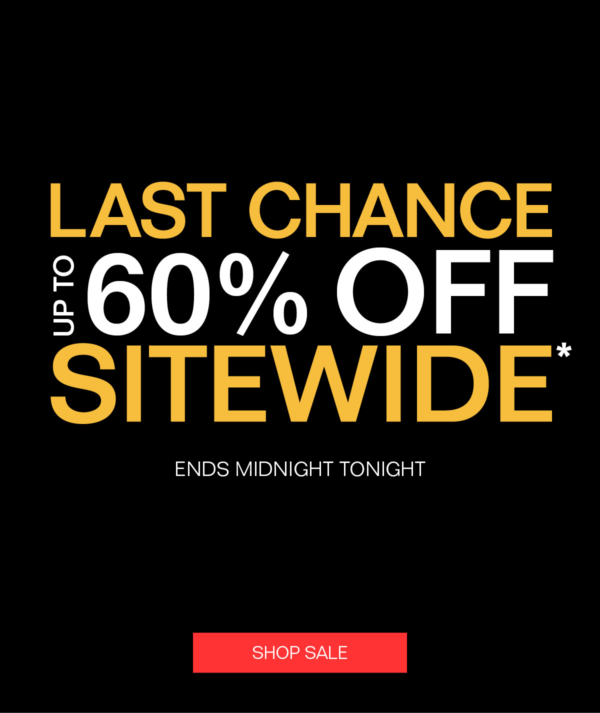 Up to 60% off sale sitewide. New to Sale + Further Markdowns. SHOP EOFY SALE