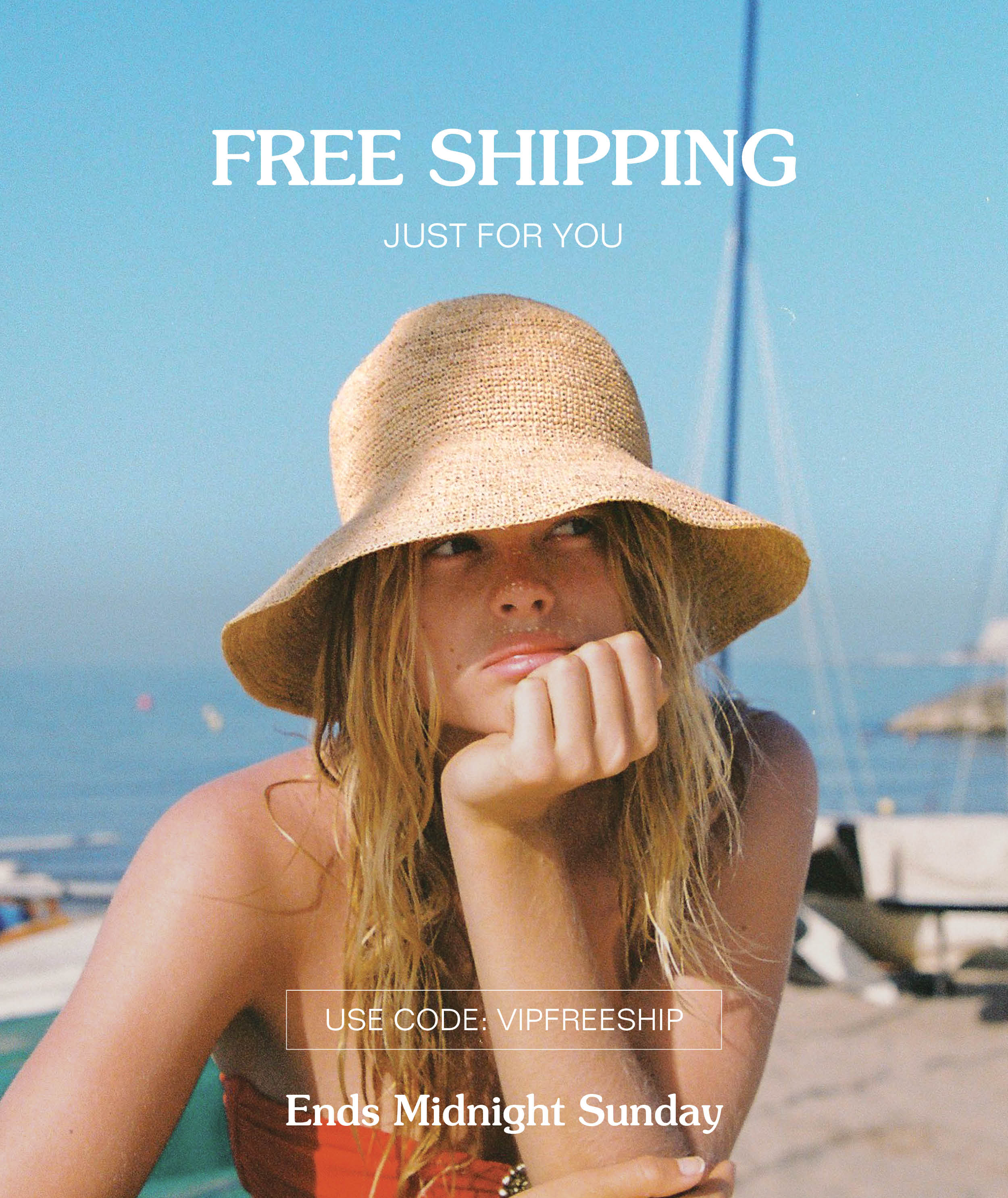 Free Shipping, Just for You