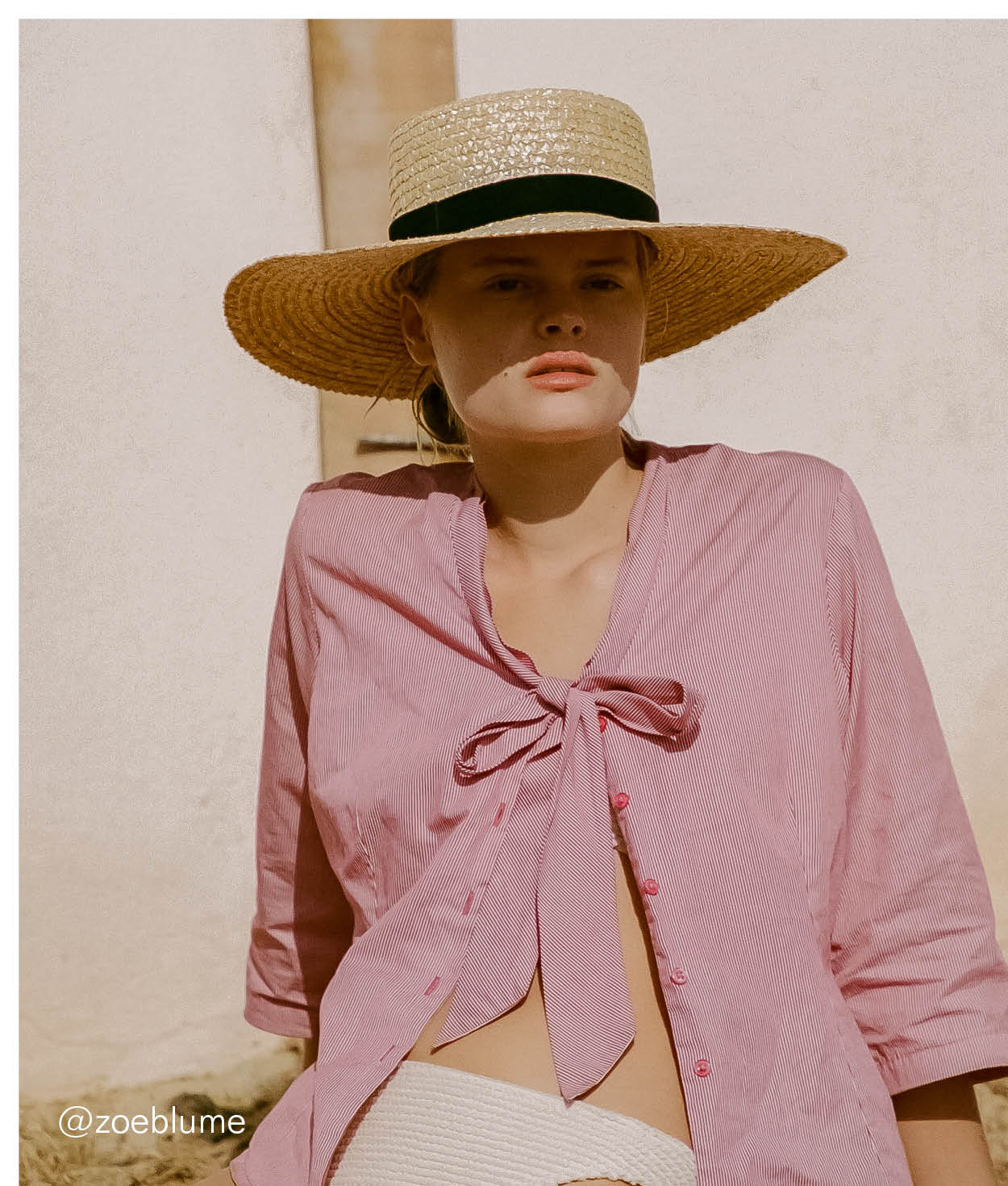 Shop Mira Wide Boater Hat