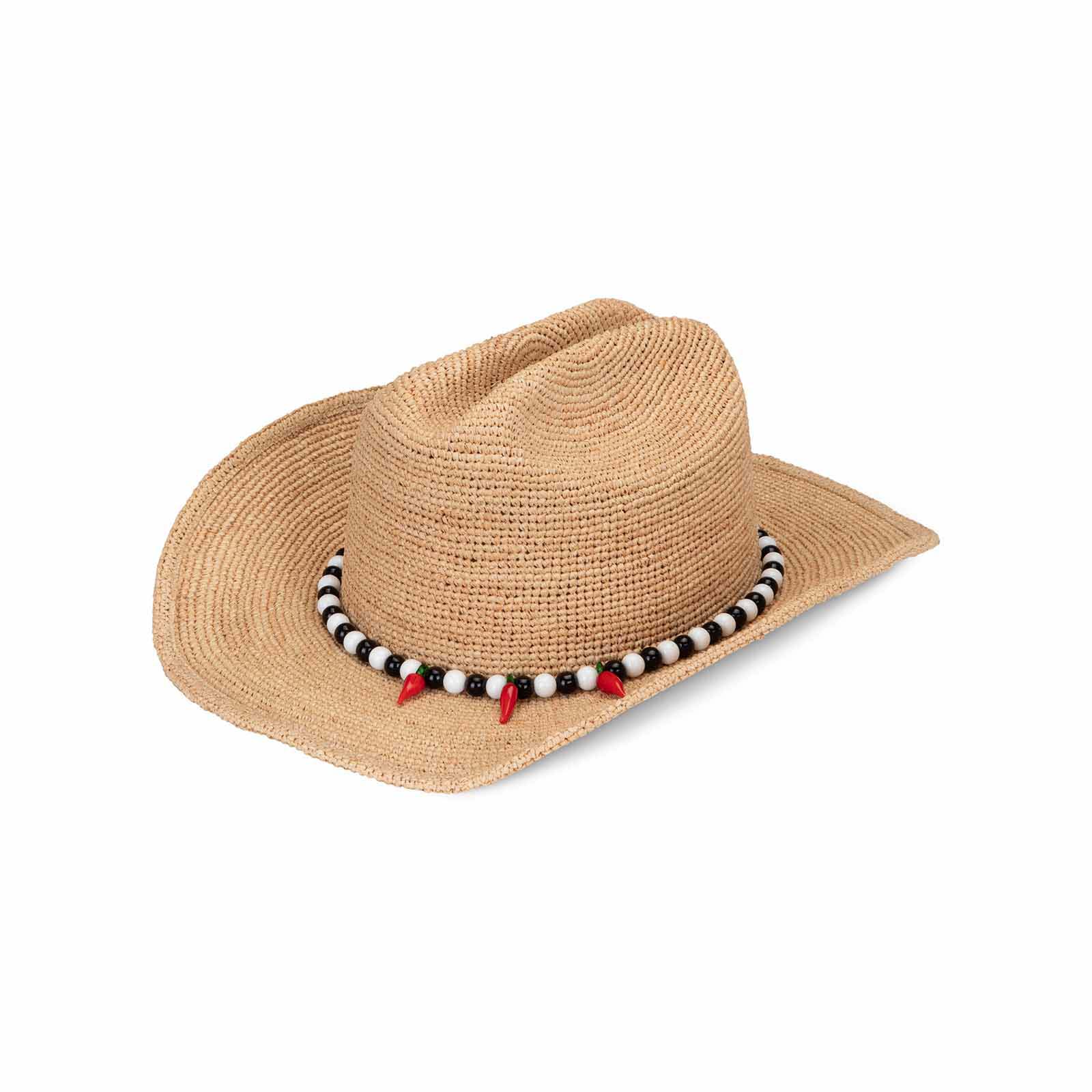 Image of Raffia Cowboy Chilli - Natural