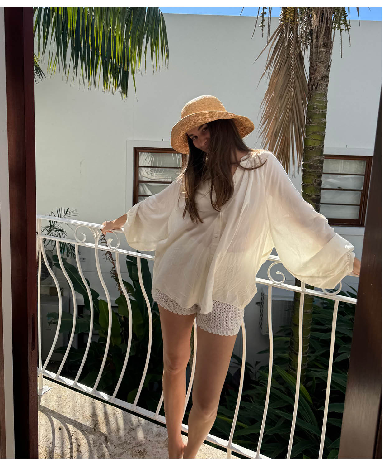 @georgiaellibyrne in the Inca Sunhat