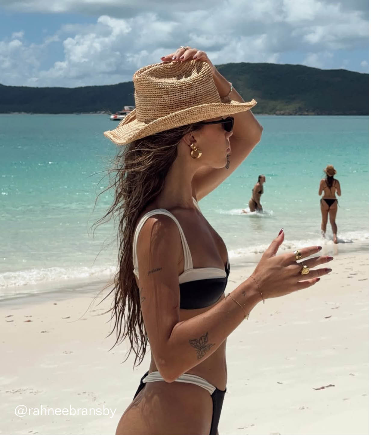 Raffia Cowboy Hat - As Seen on @rahneebransby