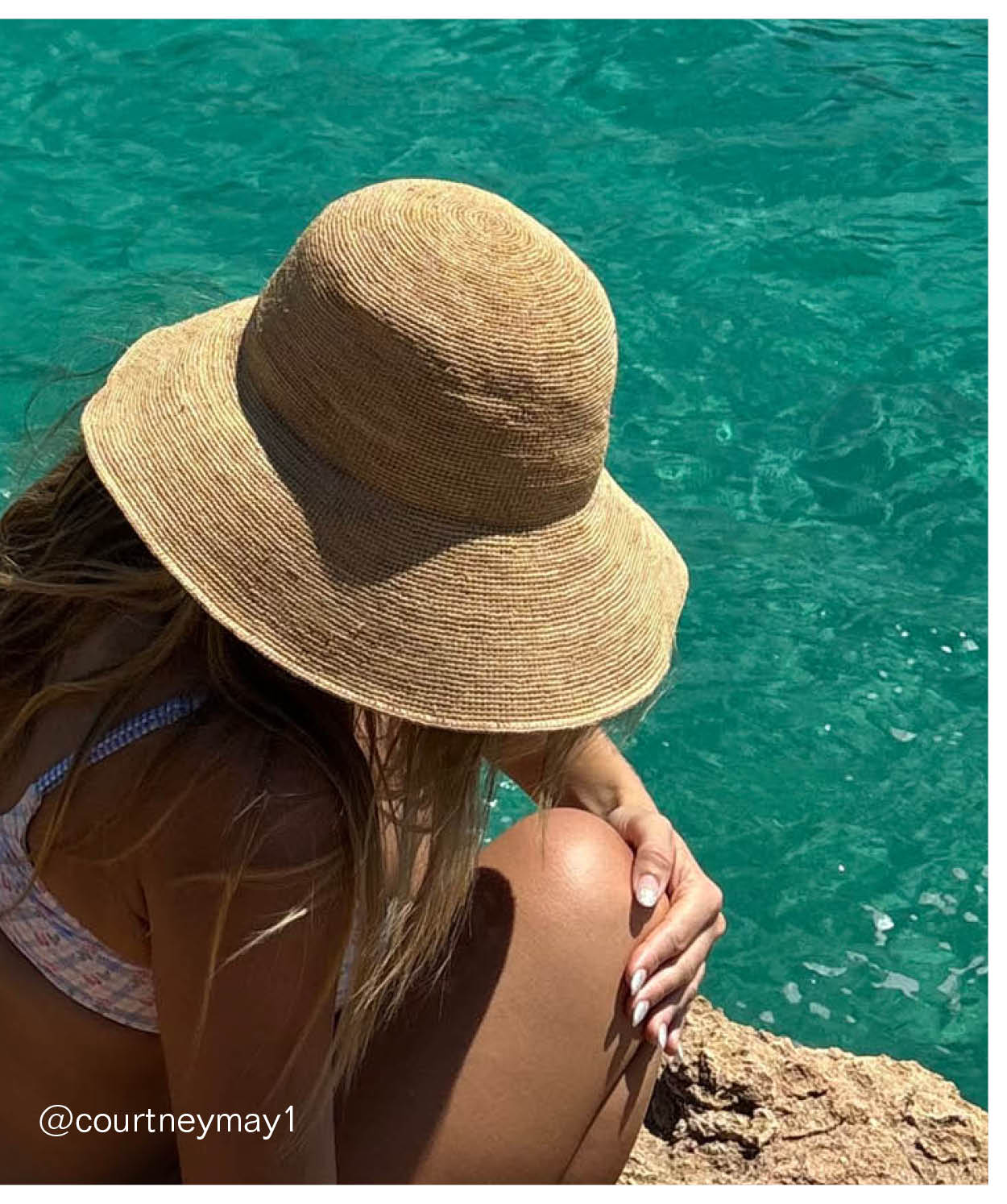Inca SunHat - As Seen on @courtneymay1