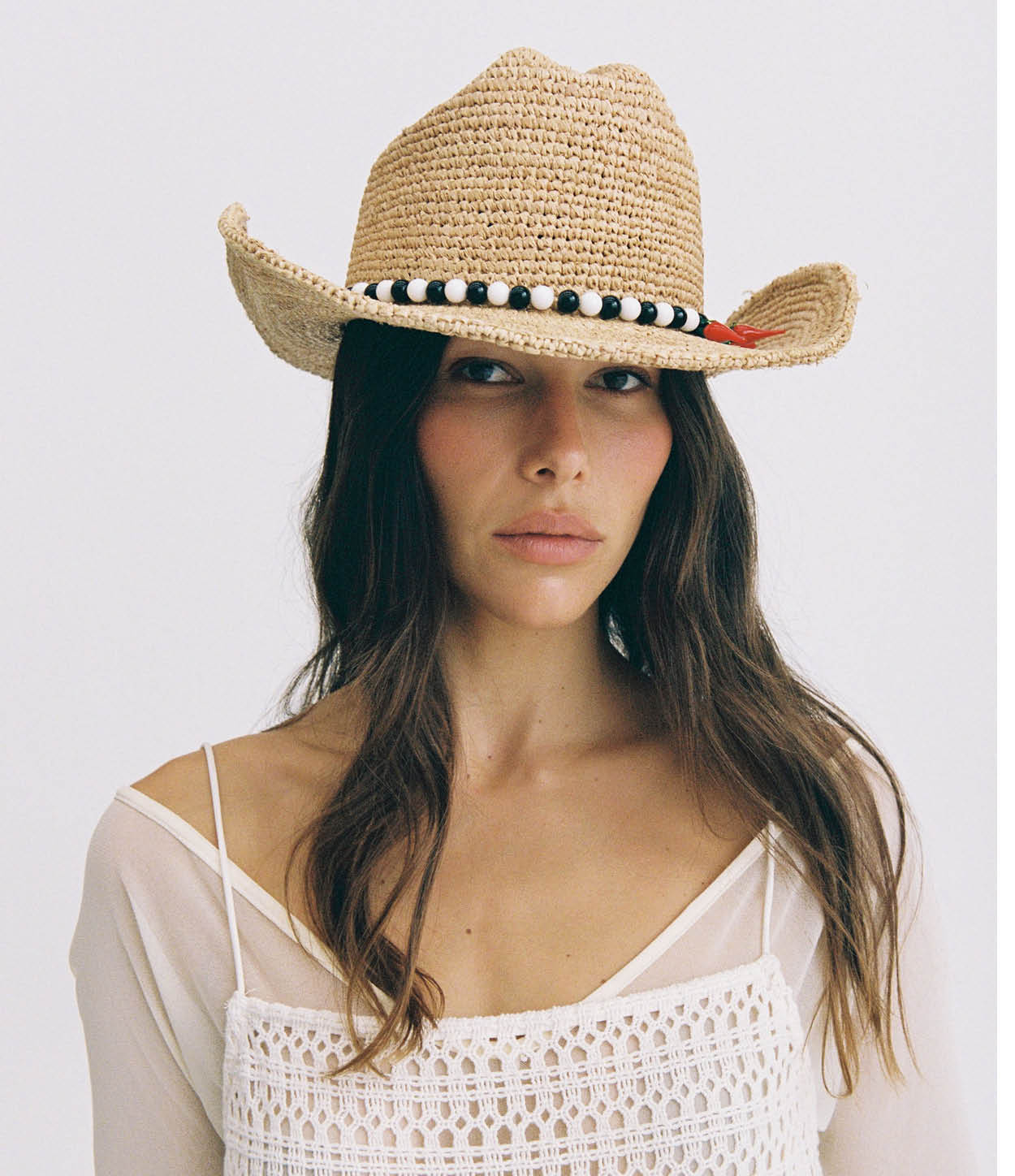 Raffia Cowboy Chili Natural