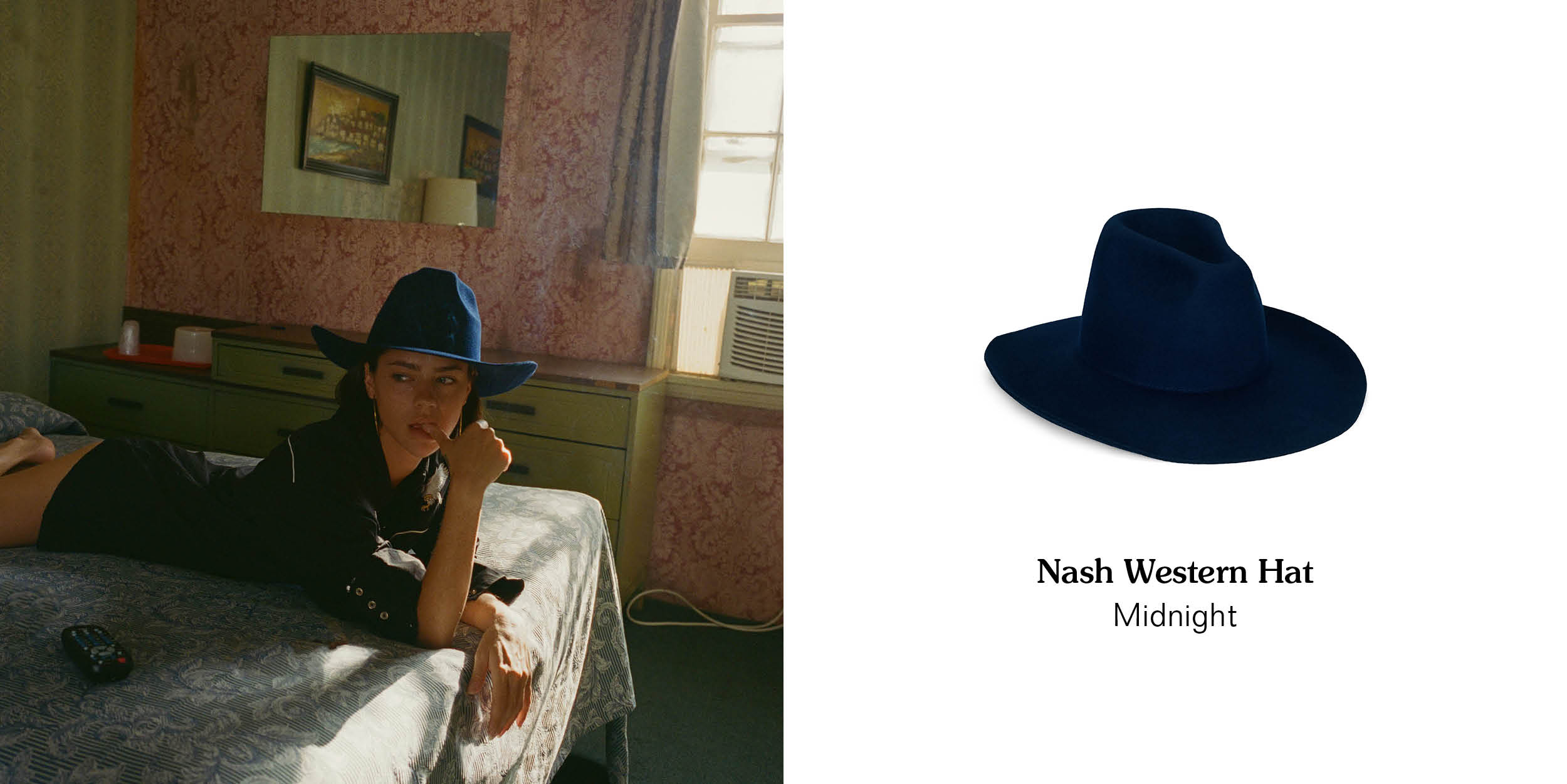 Nash Wester Hat Midnight