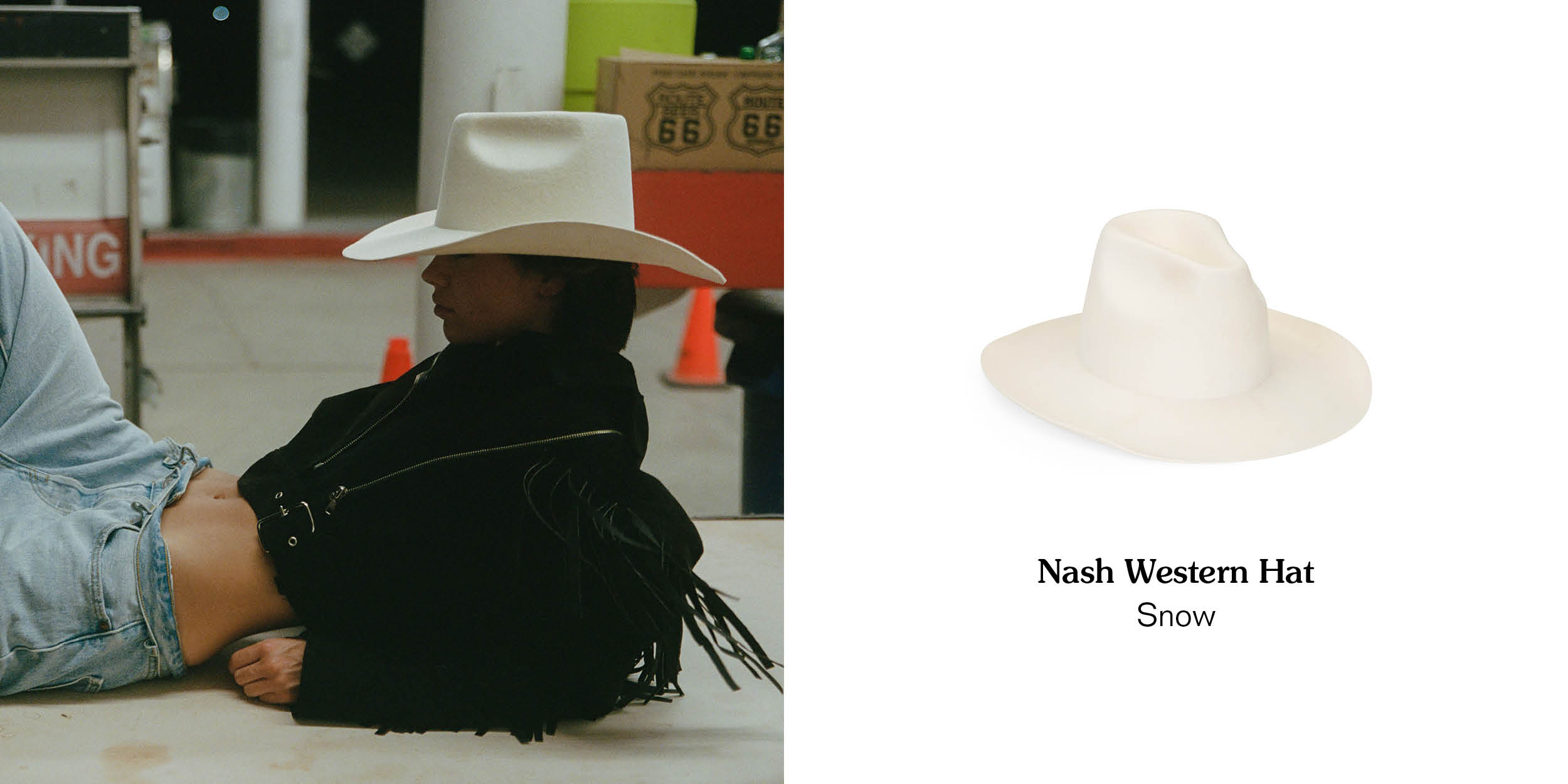 Nash Wester Hat Snow