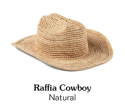 Shop the Raffia Cowboy Hat