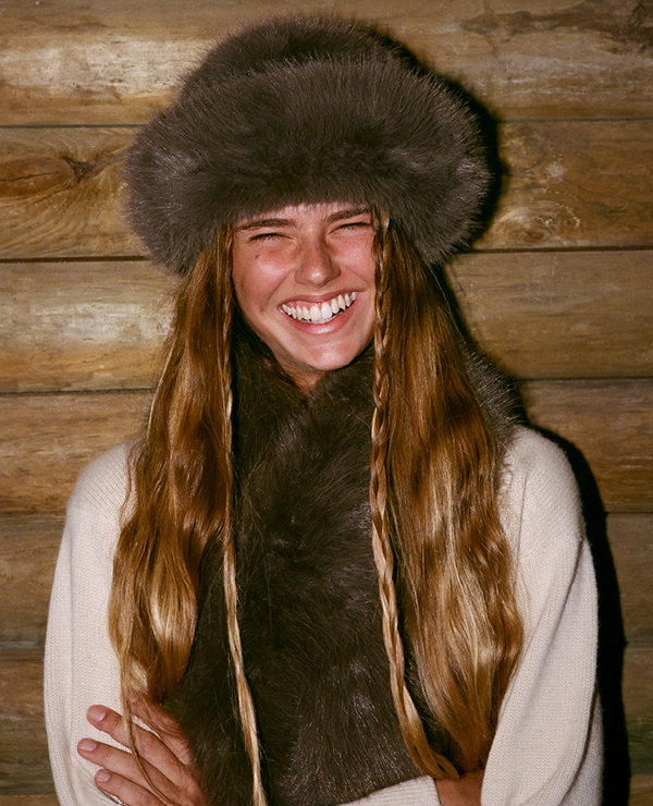 Shop the Snuggle Scarf - Mink