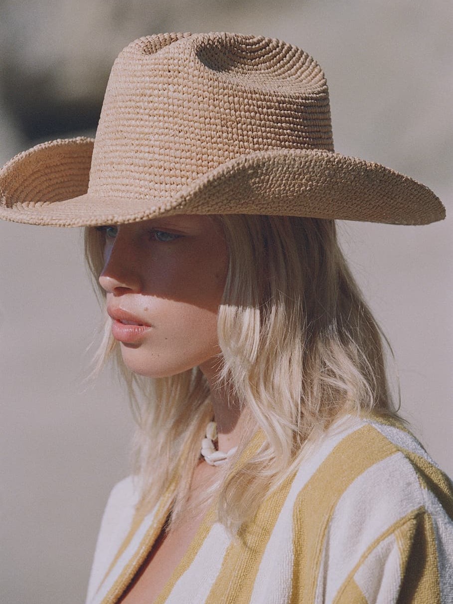 Shop the Raffia Cowboy Hat