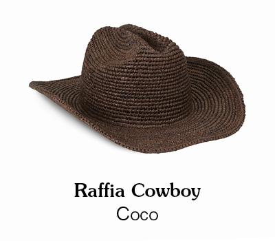 Shop the Raffia Cowboy Hat