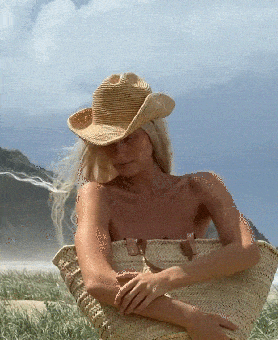 Shop the Raffia Cowboy Hat