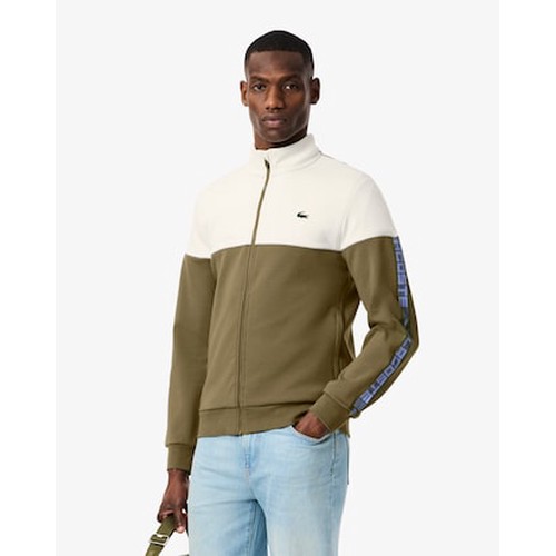 Men's Tennis Zip-Up Colorblock Sweatshirt