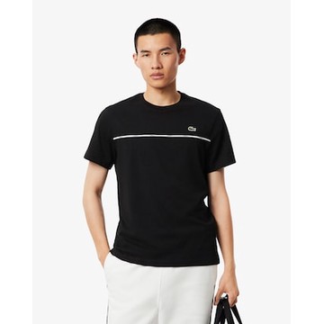 Men's Logo Trim Cotton Jersey T-Shirt