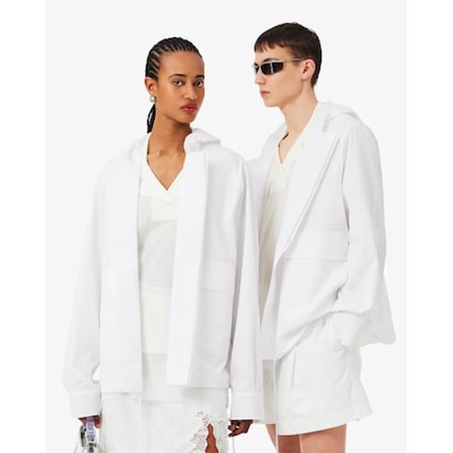 Runway Hooded Poplin Jacket