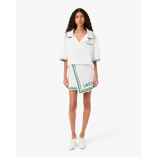 Runway Bouclé Knit Mini Skirt