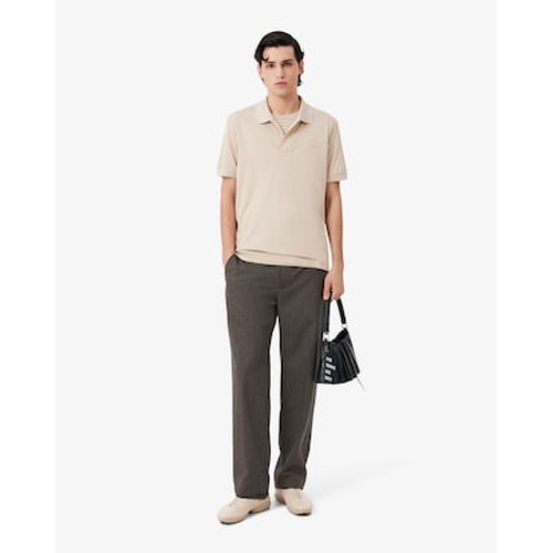 Runway Straight Fit Tailored Wool Pants