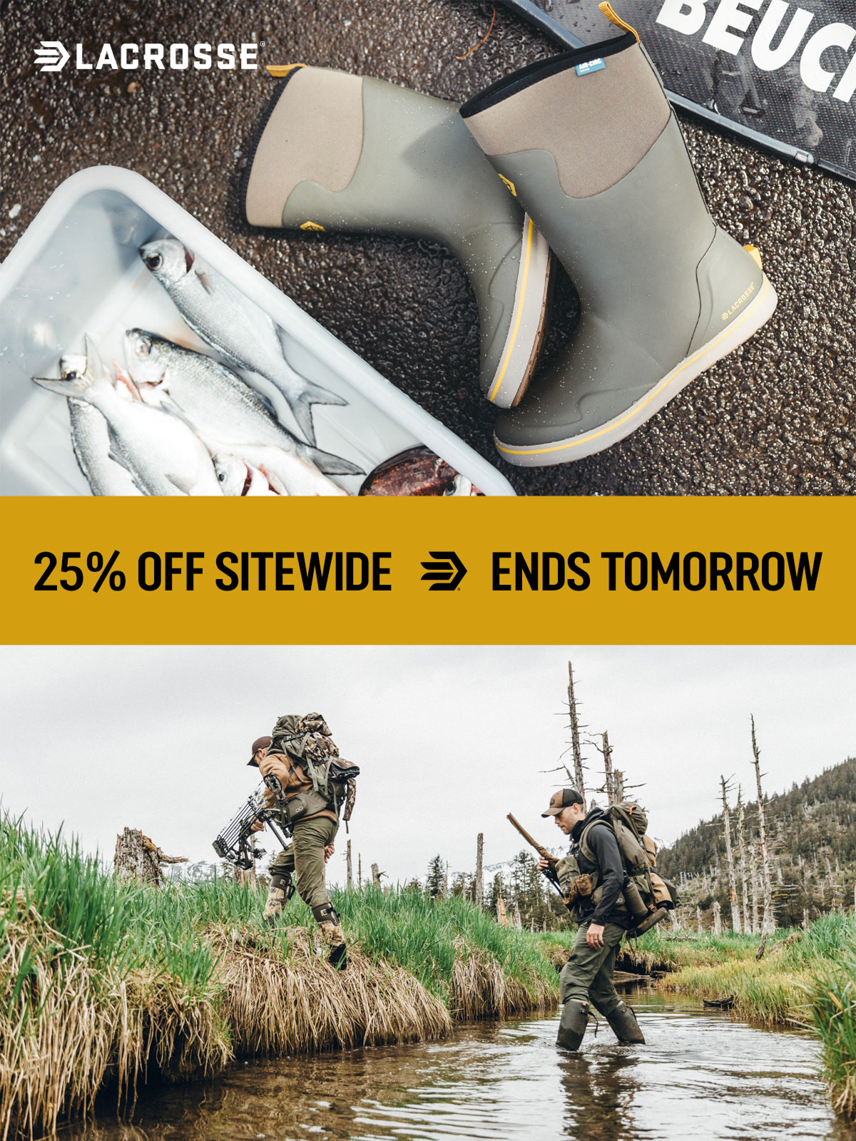 LaCrosse Preseason Sale - 25% Off Sitewide