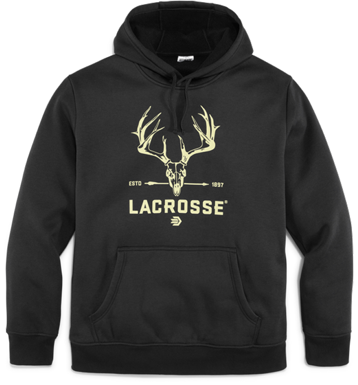 918590 - Whitetail Hoodie - Black - Unisex