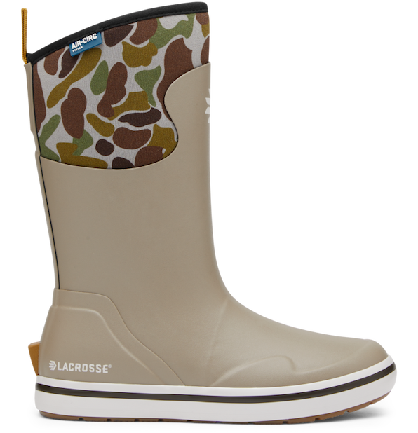 621303 - Alpha Deck Boot - 12" Timberwolf/Camo - Women's