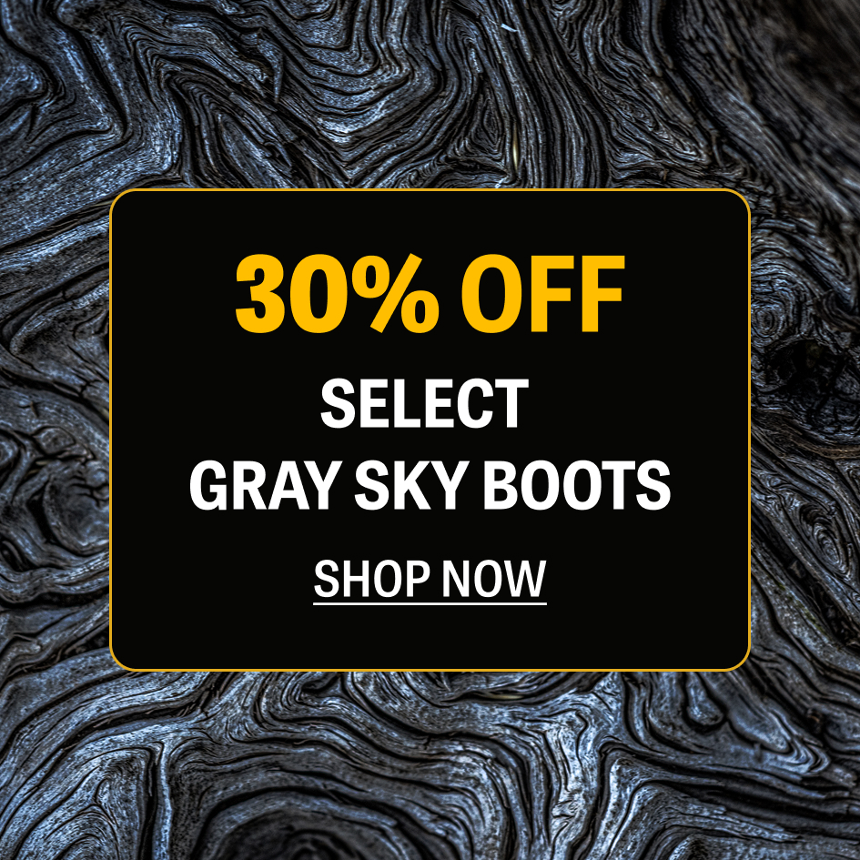 30% Off Select Gray Sky Boots - Shop Now