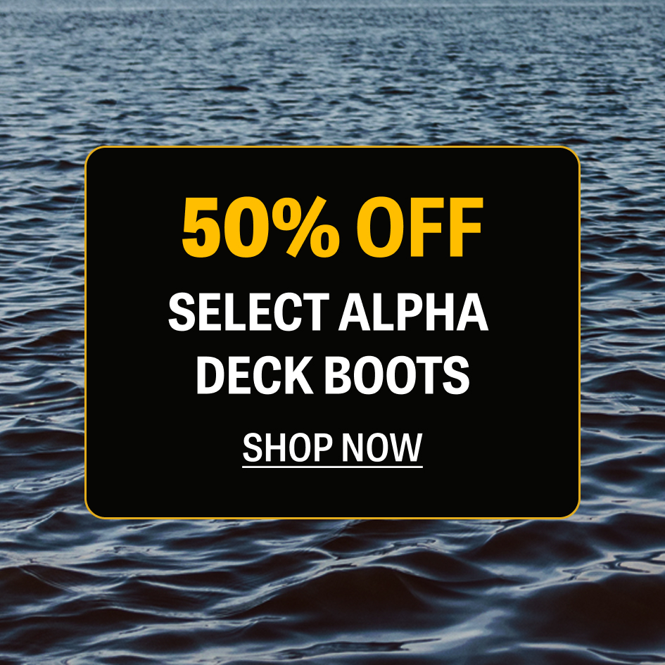 50% Off Select Alpha Deck Boots - Shop Now