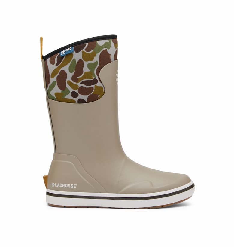 621303 - Women's Alpha Deck Boot - 12" Timber Wolf/ Camo