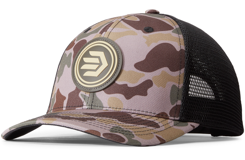 918621 - Rubber Patch Trucker - Duck Camo