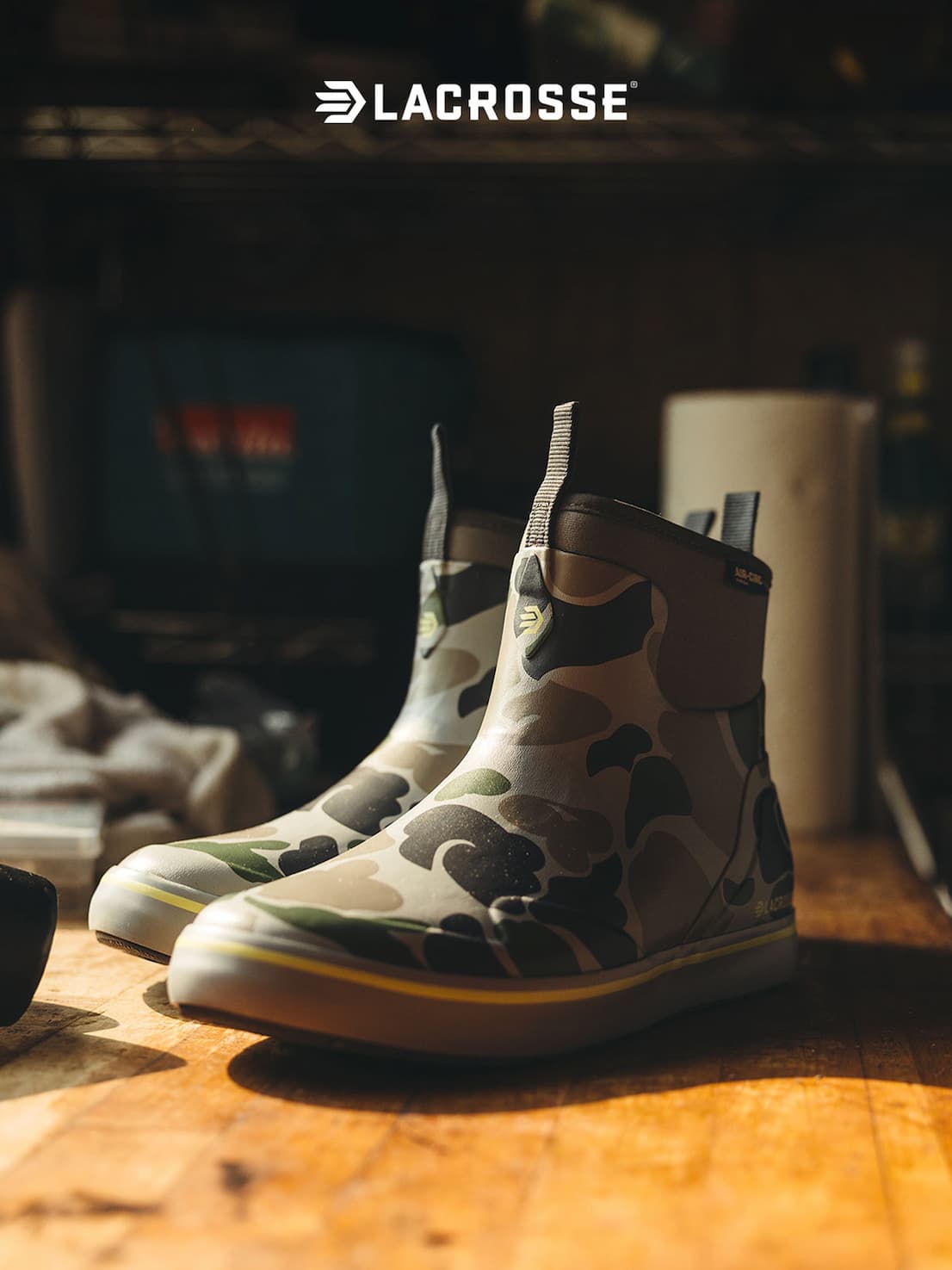 LaCrosse - Alpha Deck Boot now in Duck Camo