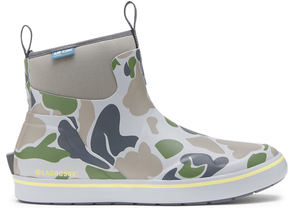 Alpha Deck Boot - Seagrass Duck Camo - Available for men and women