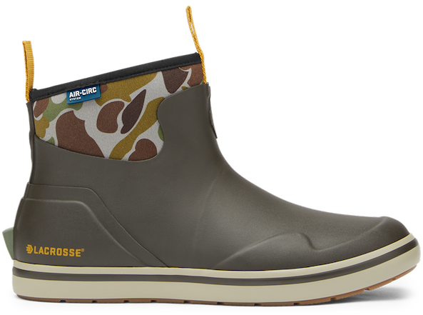 621201 - Alpha Deck Boot - Black Olive/Camo - Men's