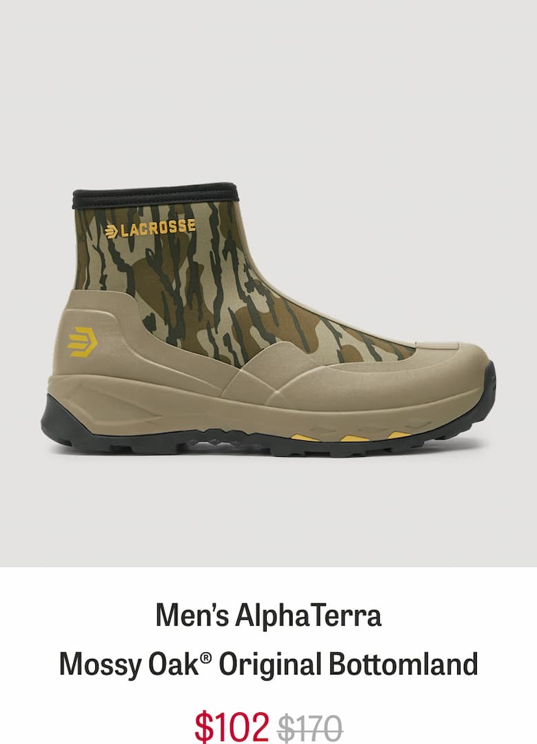 Men's AlphaTerra in Mossy Oak® Original Bottomland. Was $170, now $102