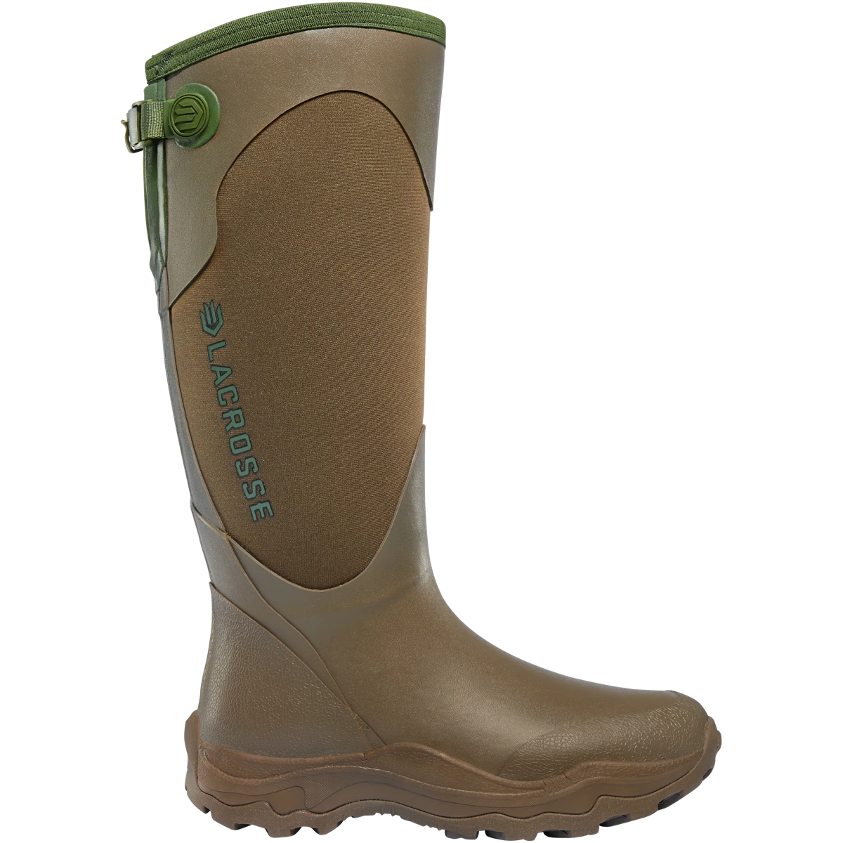 Image of Women's Alpha Agility Snake Boot 15" Brown/Green