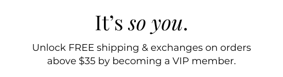 It is so you