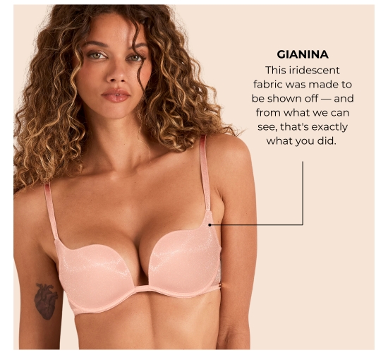 GIANINA. This iridescent fabric was made to be shown off - and from what we can see, that is exactly what you did.