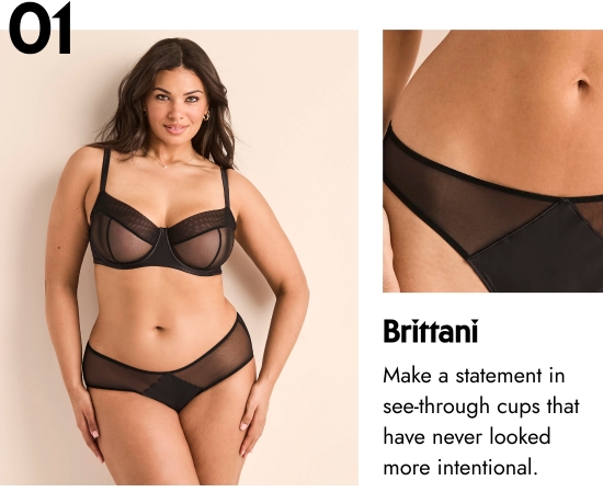 Brittani - Make a statement in see-through cups that have never looked more intentional.