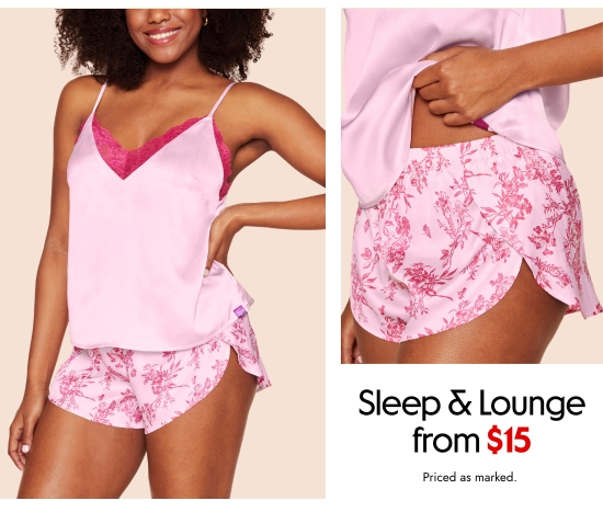 Sleep and Lounge from 15 dollars. Priced as marked.