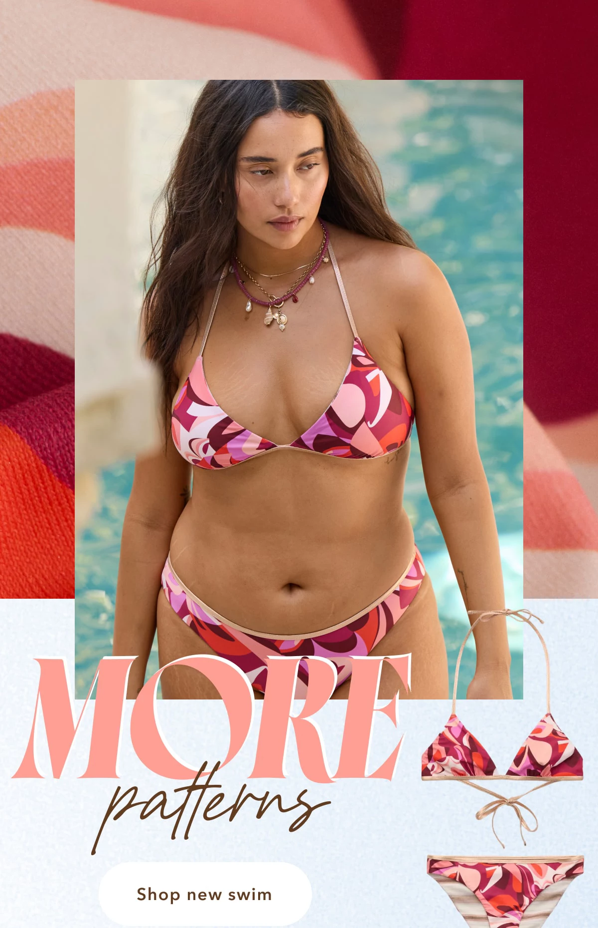 More patterns | Shop new swim