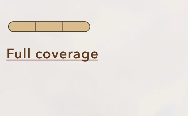 Full coverage