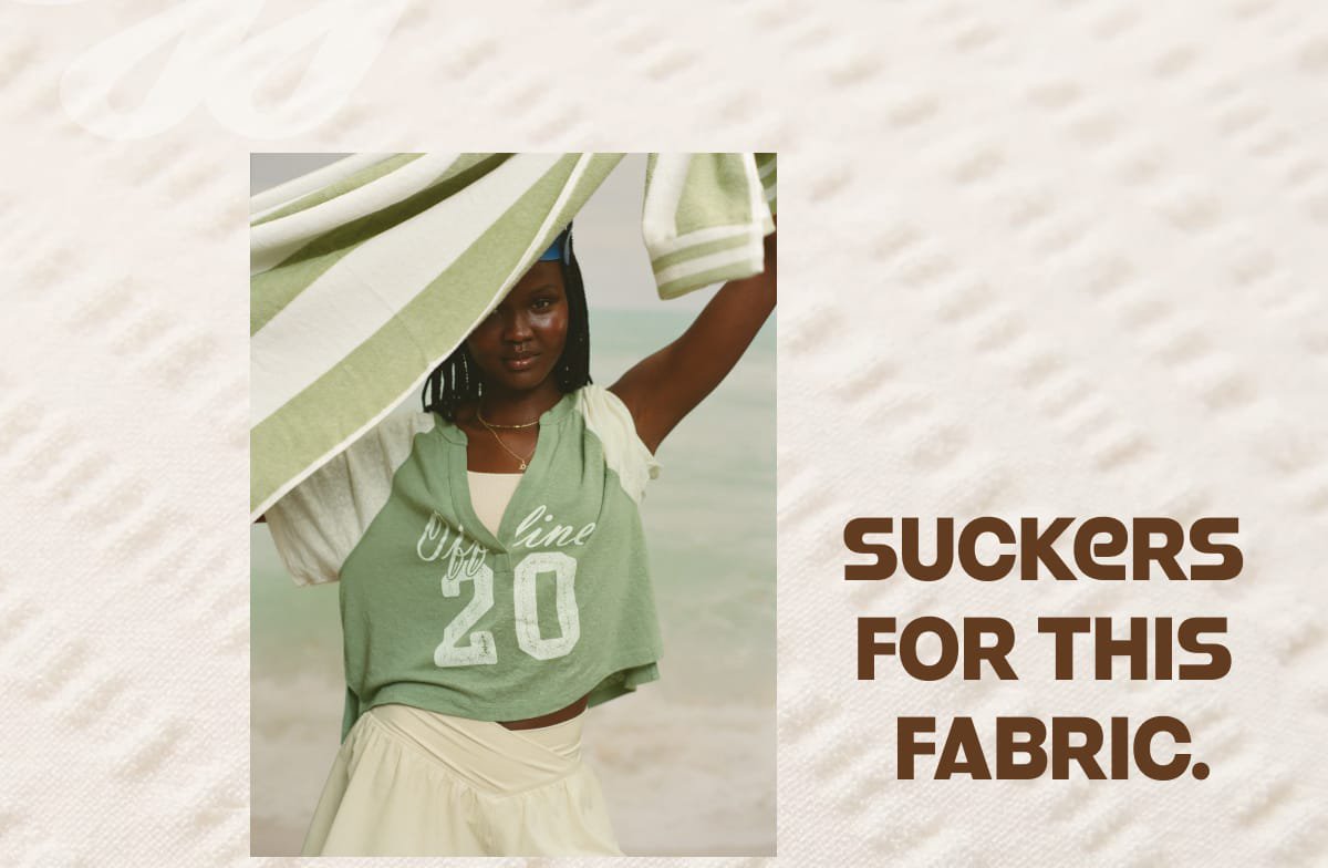 Suckers for this fabric