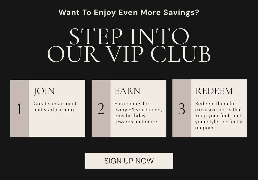 Step Into Our VIP Club | Sign Up Now