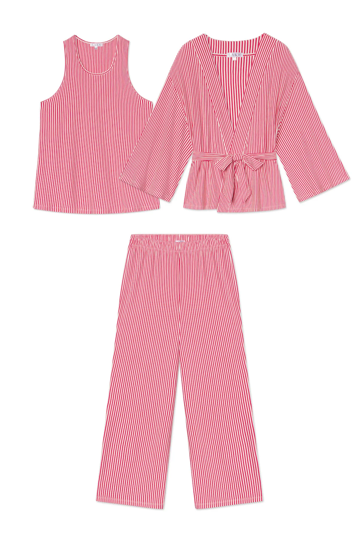 Image of DreamModal Kimono Pants Bundle in Ski Patrol Pencil Stripe