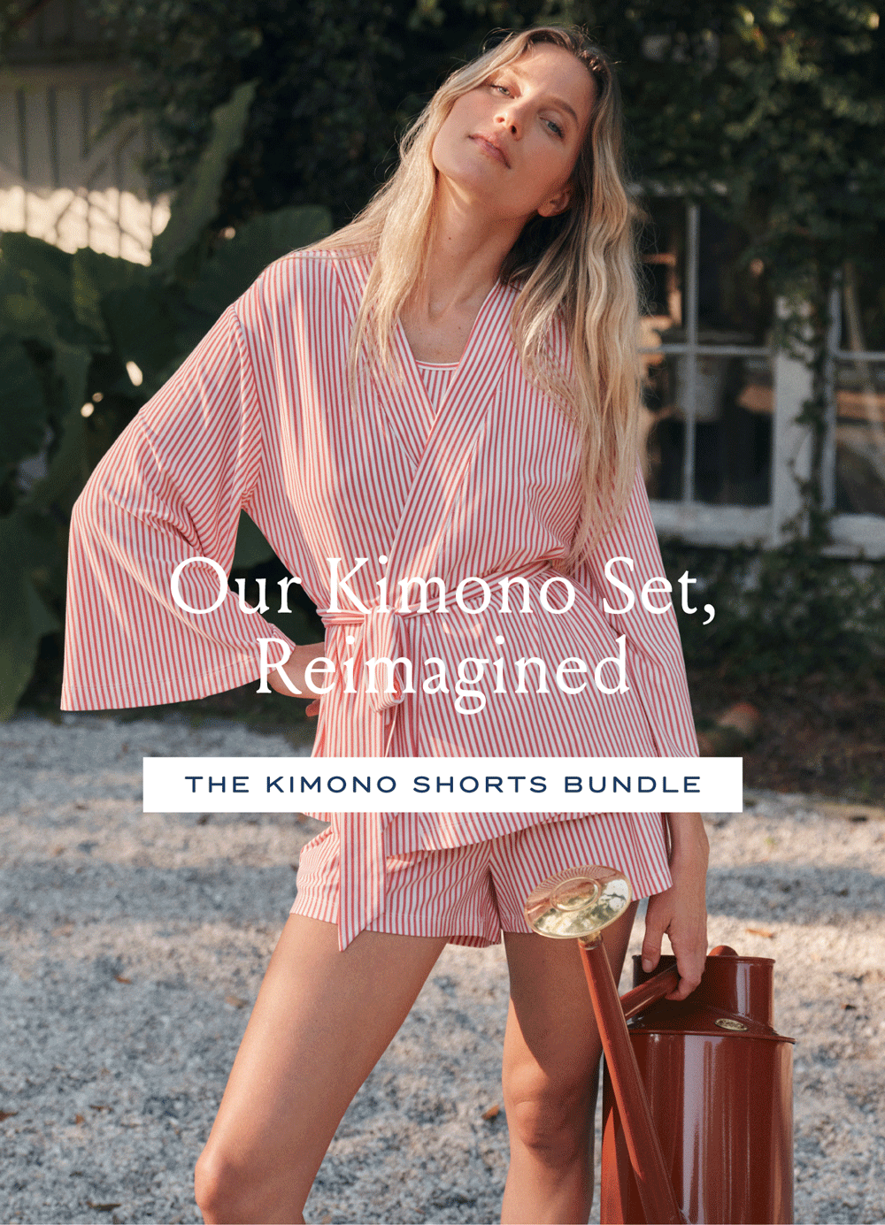 Our Kimono Set, Reimagined THE KIMONO SHORTS BUNDLE