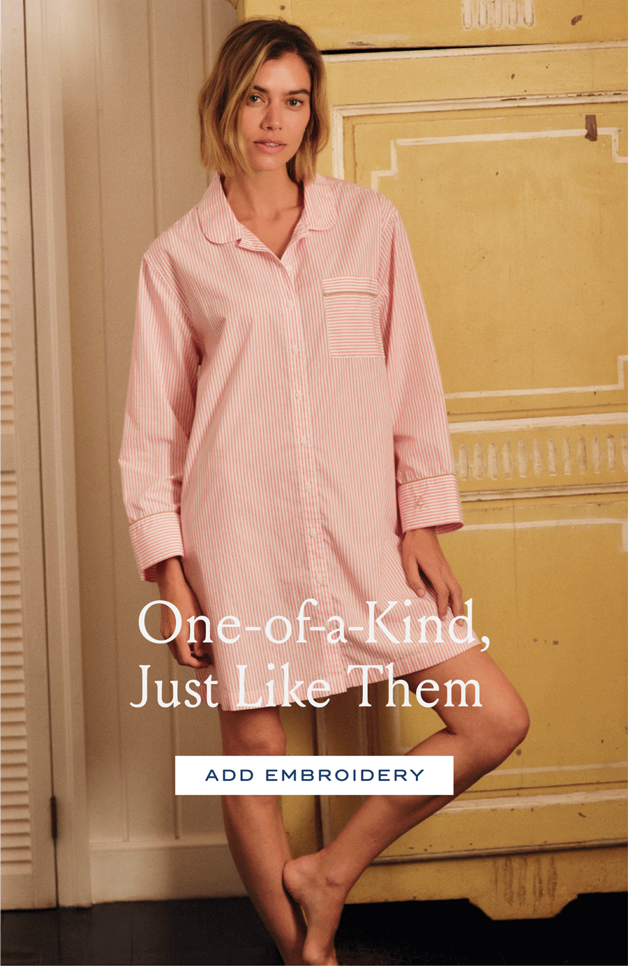 One-of-a-Kind, Just Like Them ADD EMBROIDERY
