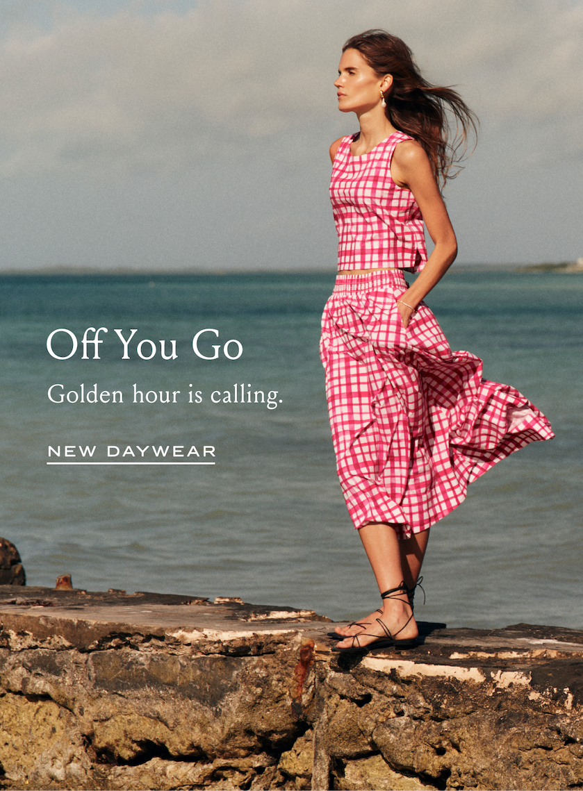 Off You Go Golden hour is calling. NEW DAYWEAR