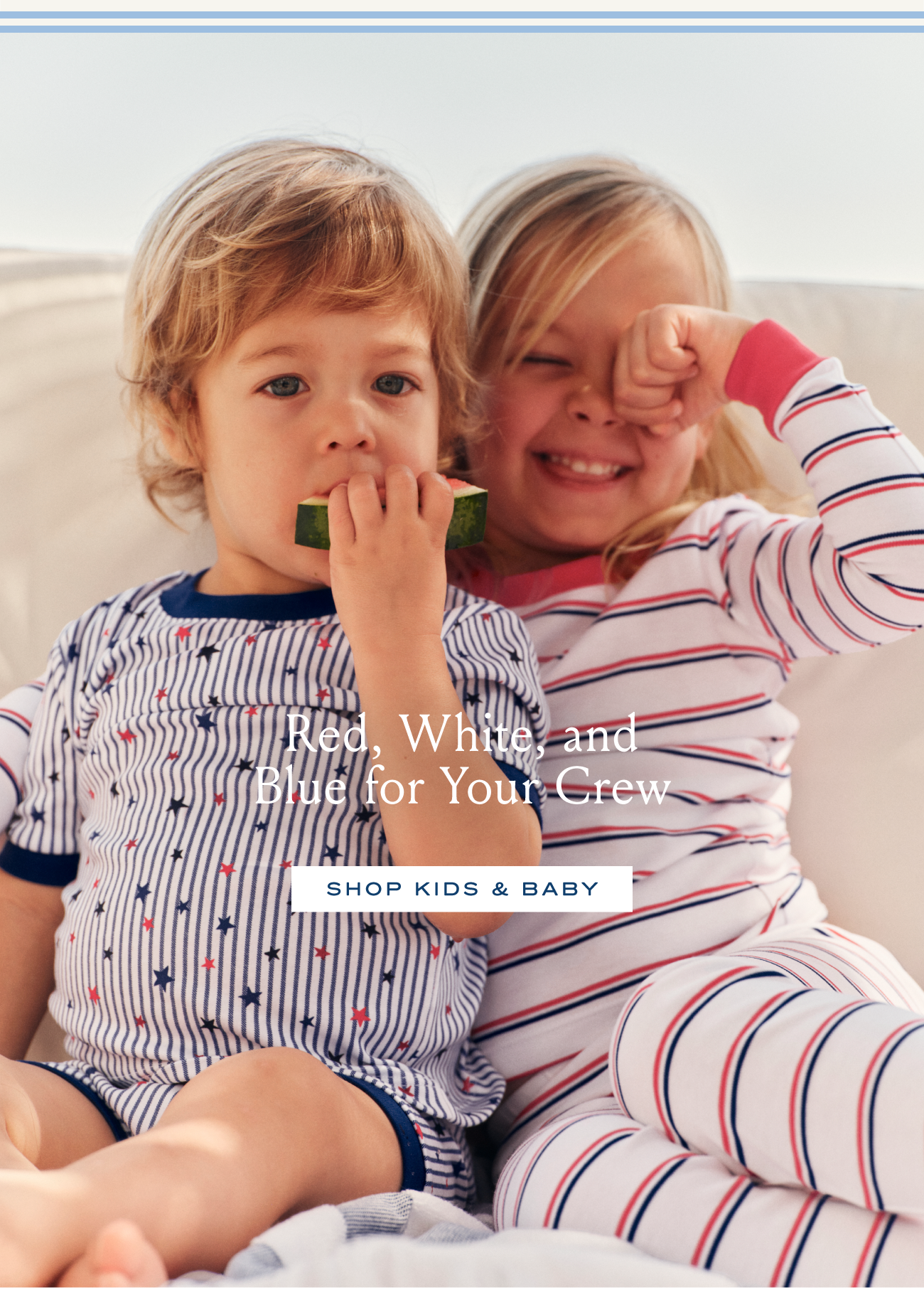 Red, White, and Blue for Your Crew | SHOP KIDS & BABY